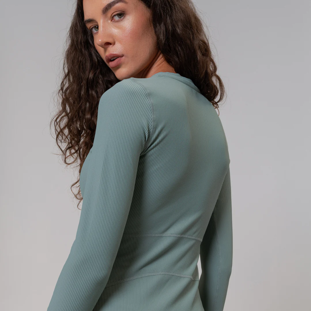 RibTech* Courtside Long Sleeve Dress - Image 22