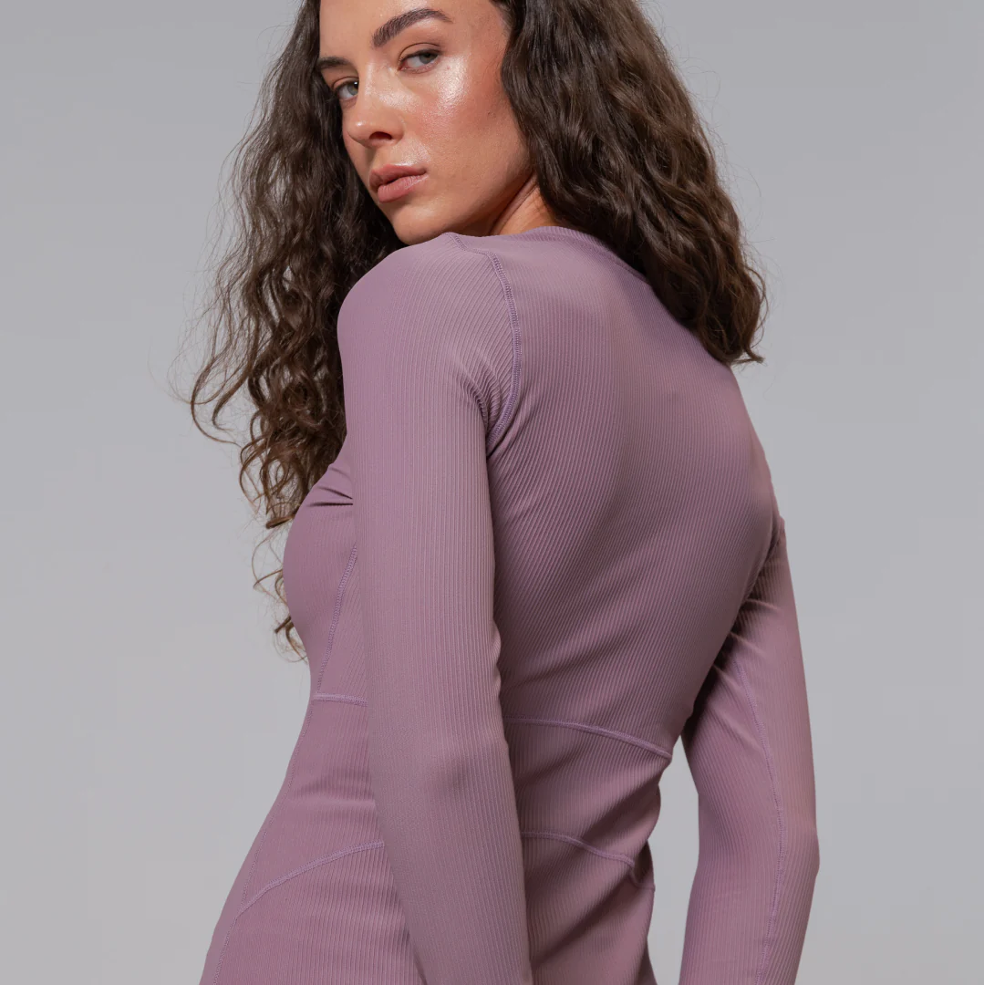 RibTech* Courtside Long Sleeve Dress - Image 8